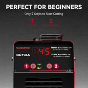 ARCCAPTAIN CUT45 Plasma Cutter 50 Amps Dual Voltage