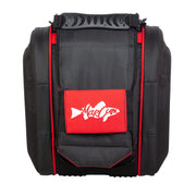 MarCum Roamer Shuttle Mobile Carry Case, Semi-Rigid Lightweight Ice Fishing Electronics Case, Red, RFS