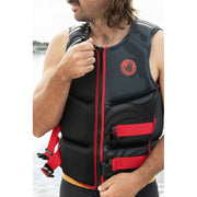 Body Glove Overboard Evoprene Adult PFD Life Jacket, Unisex, Red, Size L, BGB26001A4