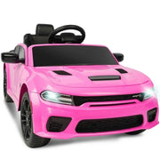 iRerts Dodge Electric Ride on Cars for Kids, Pink