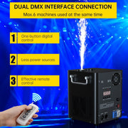 VIPQV 2Pcs 700W Large Cold Spark Firework Machine