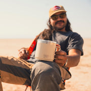 YETI Rambler Stackable Ceramic-Lined 14-Oz. Mug with MagSlider Lid - Rescue Red