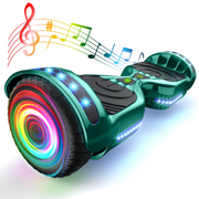Tcdjtc LBW12A Hoverboard with Bluetooth and LED Lights, Balance Board for Kids, Outdoor Childrens Toy with a Maximum