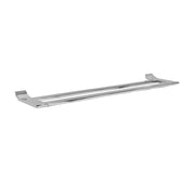 Ginger Cinu 24 Inch Double Towel Bar, Solid Brass, Polished Chrome, Contemporary Style, 2-Inch Spacing, 4722-24/PC