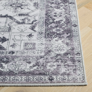 SAFAVIEH Arizona Rhine Oriental Machine Washable Area Rug, Beige/Gray, 8' x 10'