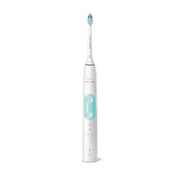 Philips Sonicare ProtectiveClean 5100 HX6857/11 Plaque Control, Rechargeable Electric Toothbrush with Pressure Sensor, White Mint