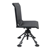 Mossy Oak Swivel Blind Chair Black Duramesh Fabric