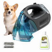 CareVac Portable Carpet and Upholstery Pet Spot Cleaner, Powerful Suction, Lightweight, Blue, PV