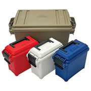 MTM Ammo Storage Case, 4 Can Patriot Combo, Durable High-Strength Polypropylene, Water-Resistant