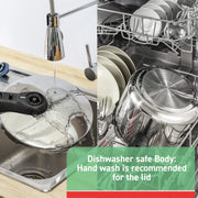 T-fal Secure Trendy Stainless Steel Pressure Cooker, 6.3 Quart, Dual Cooking Programs, Safety Indicator, Compatible with All Cooktops