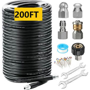 Budiwati Sewer Jetter Kit 200FT for Pressure Washer