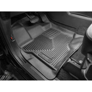 Husky Liners X-act Contour Front Floor Liners, 2 Piece, Black, Fits 2017-2026 Ford F-250 F-350 F-450 Crew SuperCab, 53361