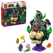 LEGO Super Mario Prince Florian & Castle Bowser Building Set, Flying Fortress with Fireball Action, 4 Figures, 1,251 Pieces, Ages 9+