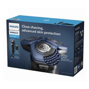 Philips Norelco Shaver 6800 SenseIQ Technology Wet/Dry Rotary Electric Shaver Black 6 Piece Set S6800/90