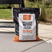 Traeger Pellet Grills Hickory Hardwood Wood Pellets, All-Natural Virgin Hardwood, 20LB, PEL411