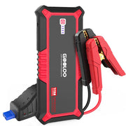GOOLOO GK509326 GP2000 Jump Starter, 2000A Peak Car Starter, 12V Jump Box, Auto Lithium Battery Booster, 19800mAh Power Pack - Red