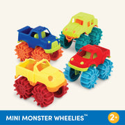 Battat BT1834 6 Mini Monster Trucks Set, Indoor and Outdoor Play, Ages 2 and Up