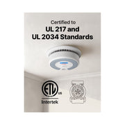 X-Sense SC07 Smoke & Carbon Monoxide Alarm Combo, 10-Year Sealed Lithium Battery, Photoelectric Sensor, White