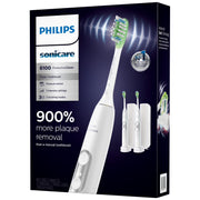 Philips 990078771 Sonicare 6100 ProtectiveClean Power Toothbrush, 2 Pack, White