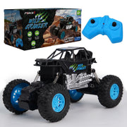 USA Toyz Wild Crawler RC Monster Truck, Off-Road 4x4 Rock Crawler, High Suspension, Blue