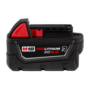 Milwaukee 48-11-1850R M18 18-Volt 5.0 Ah Lithium-Ion XC Extended Capacity Resistant Battery Pack