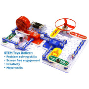 Elenco Electronics Snap Circuits Jr. Electronics Explorer Kit, 100+ Projects, STEM Toy for Kids 8+