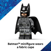 LEGO DC Batman The Batman Batmobile Building Toy, 330 Pieces, Includes Batman Minifigure with Fabric Cape and 20th Anniversary Golden Coin, Ages 9+, 6588654