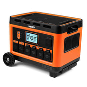 NEBO Intrepid 1800 Portable Power Station, 2400W Pure Sine Wave Inverter, 1843Wh LiFePO4 Battery, 12 Charging Ports, Wireless Charging, Rugged Design, NPS-I1843T