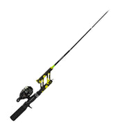 ProFISHiency PCSPLATGREEN Pocket Combo Micro Telescopic Spincast Combo, Green Splatter