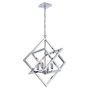LS-19889 Isidro 4-Lite Pendant, Chrome