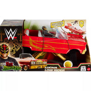 WWE HYT25 Lucha Low Rider Vehicle Set with Rey Mysterio Main Event Action Figure & Toy Car