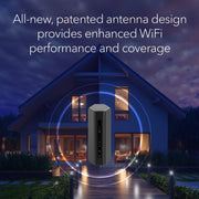 NETGEAR Nighthawk RS500 Tri-Band WiFi 7 Router, 12Gbps Wireless Speed, 2.5 Gig Internet Port, Covers Up to 3,000 sq. ft., Supports 120 Devices, Black