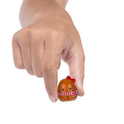 Jazwares Squishmallows Squish-a-longs Holiday Countdown Advent Calendar 2025, 24 Mini-Squish Collectibles, Squeezable Plastic, Portable Ring Accessory