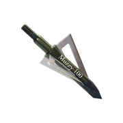 Muzzy 235 Broadheads, 3-Blade Fixed Blade 6 Pack, 125 Grain, 1 3/16 Cut