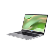 Acer Chromebook 315 15.6-inch FHD Laptop with Intel Processor N50, 4GB DDR5 RAM, 128GB eMMC, Sparkly Silver, Protective Sleeve CB315-7H-C0ZH