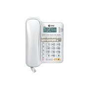 AT&T ATCL2909 One-Line Corded Speakerphone with Caller ID, White