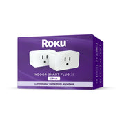 Roku Smart Home Indoor Smart Plug SE, White (2-Pack) - Simple Setup