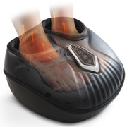 Mynt W51301A01 Foot Massager with Heat and Compression, Shiatsu Feet Massager, Fits Up to Men Size 13.5, Black