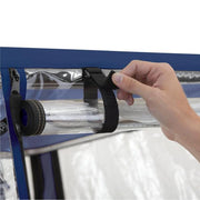 Classic Accessories 40-053-345501-00 Fairway Long Roof 4-Person Deluxe Golf Cart Enclosure