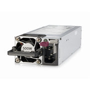 HPE 500W Flex Slot Platinum Power Supply Kit, 80 Plus Platinum, Hot Plug, Low Halogen, Silver, 865408-B21