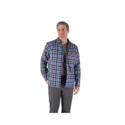 Milwaukee M551U-XL Men's GRIDIRON Flannel Shirt, XL, Gray