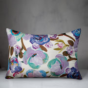 Creative Products Painted Florals Purple Indoor Outdoor Throw Pillow, 14 x 20 in - Polyester