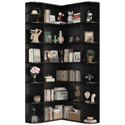 Homfa FPB-379 Tall Corner Bookshelf, 73.9