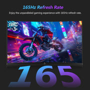 Z Z-Edge UG27Q 27-inch Curved Gaming Monitor 16:9 2560x1440 165/144Hz 1ms Frameless LED Gaming Monitor, AMD Freesync Premium Display Port HDMI