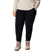 Columbia Women's Leslie Falls Jogger II, Stretchable Nylon, UPF 50 Sun Protection, Black, X-Large, 208705
