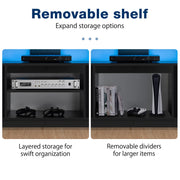 Hommpa LX00726 LED TV Stand for TVs up to 70