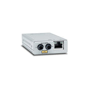Allied Telesis MMC2000/ST Media Converter, Multi-mode 850 nm Fiber, Gigabit Ethernet, 10/100/1000Base-T to 1000Base-SX, 0.50 km Range, AC Adapter, Wall and Rack Mountable, AT-MMC2000/ST-960