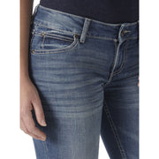 Wrangler Women's Retro Mae Mid Rise Bootcut Jeans with Stretch Fabric, Medium Wash, Embroidered Back Pockets, 1009MWZKN