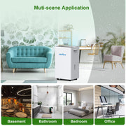 POYANK 4500 Sq. ft 75 Pint Dehumidifier for Basement