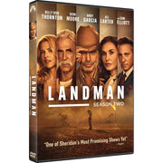 Landman Season Two TV Show DVD, Western Drama, 10 Episodes, 3 Discs, English, 843501683286